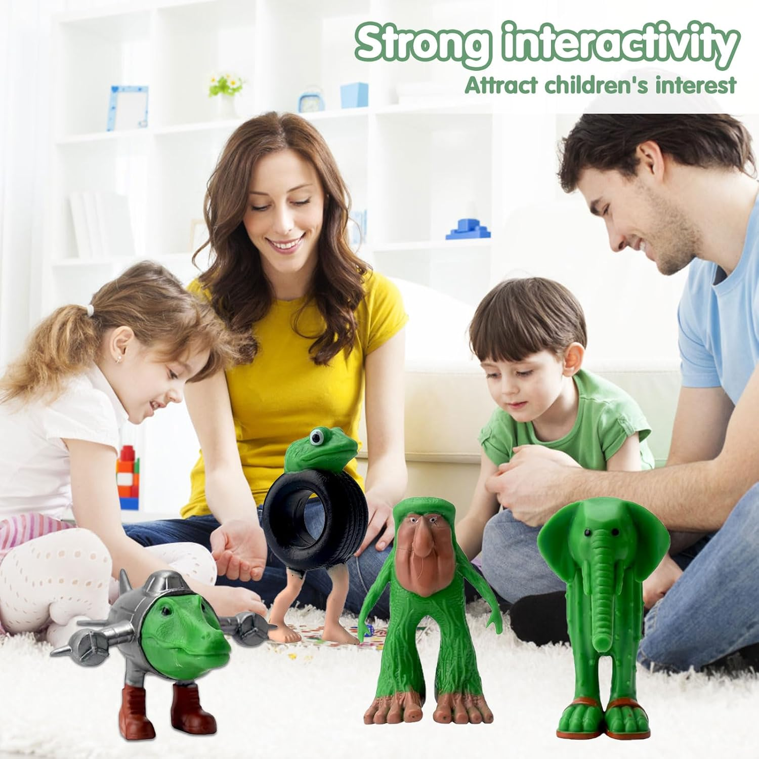 Italian Brainrot Figures Set, 8 Pieces Tralalero Meme Figures, Funny 3D Printed Collectible Figures, Shark, Monkey & More, Decoration & Gift for Fans image number 1