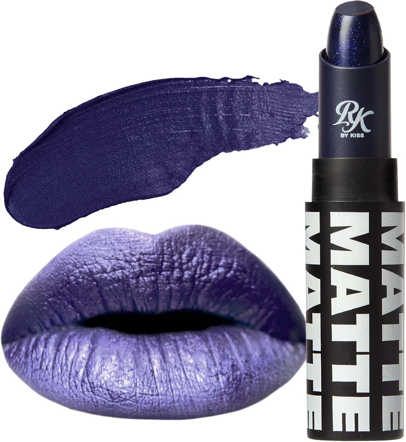 Ruby Kisses Matte Lipstick, 0.12 Ounce (GOLD) image number 2