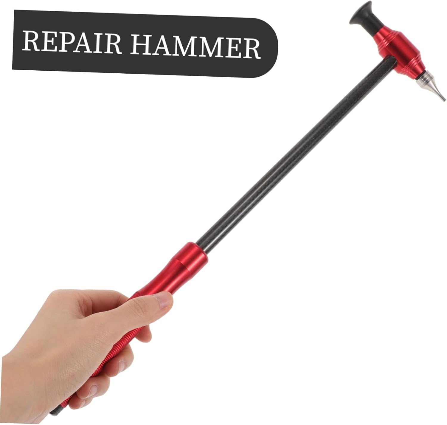 Beatifufu 1Set Carbon Fiber Hammer for Dent Removal Automotive Repair Tool Kit for Dent Fixing image number 3