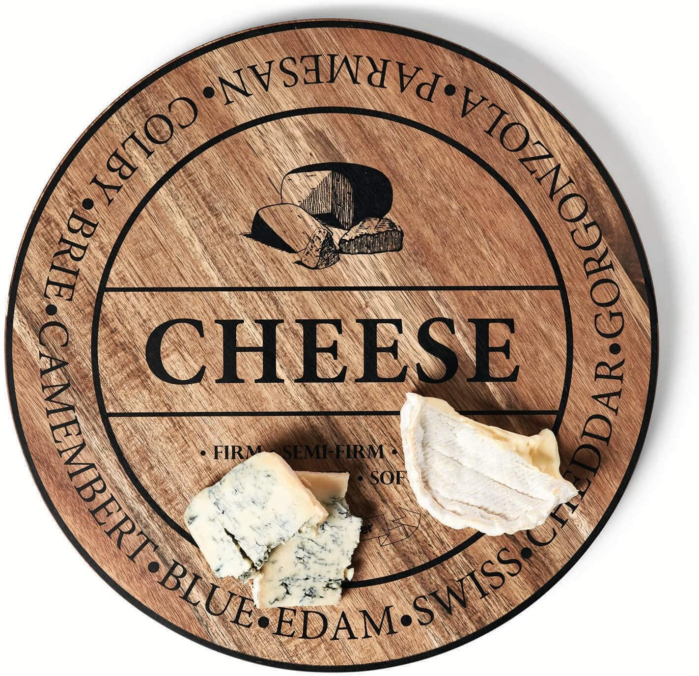 Salt&Pepper Fromage Cheese Board 40Cm - Cheese Boards Knives Entertaining Gifts House Warming Gifts image number 1