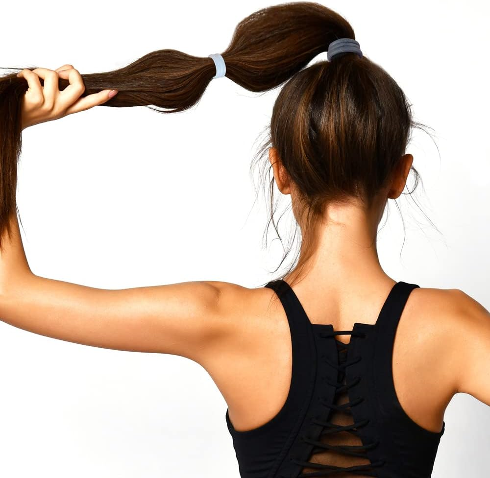 Scunci No-Slip Grip the Evolution Hair Ties, Black 14 Ea