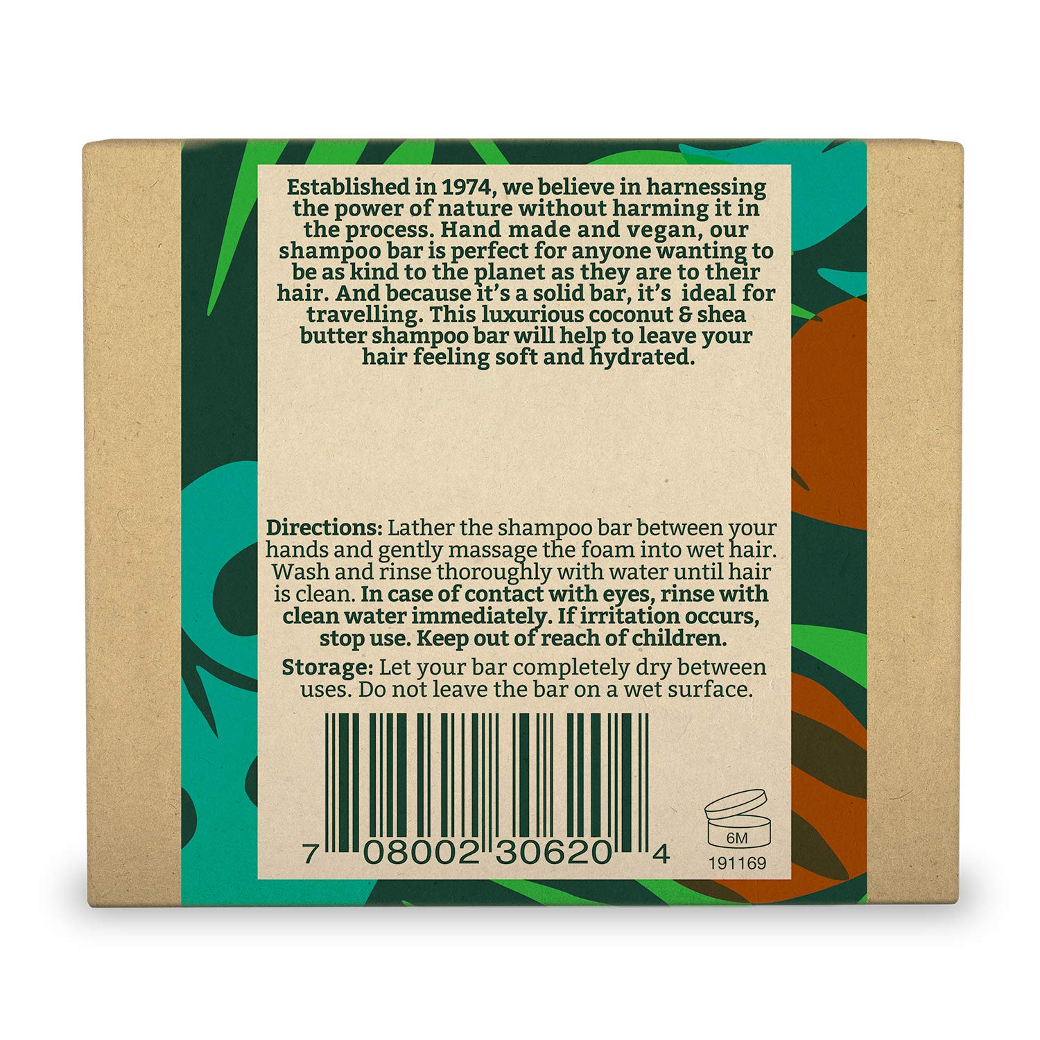 Faith in Nature Natural Coconut & Shea Butter Shampoo Bar, Hydrating, Vegan & Cruelty Free, Paraben and SLS Free, for Normal to Dry Hair, 85 G image number 6