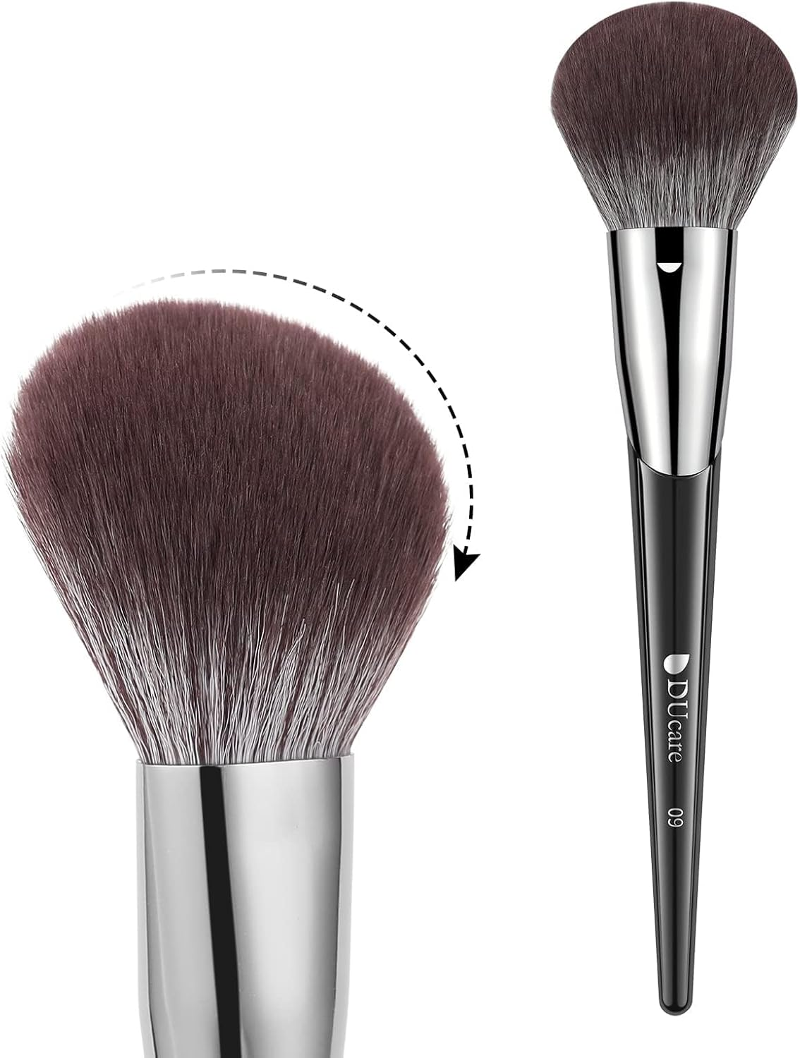 Ducare Liquid Foundation Brush, Flat Foundation Brush for Thin Liquid, Makeup Concealer DIY Facial Contour Face Brush for Blending Liquid, Cream, Facial Mask, Eye Mask Cosmetic Makeup Tool