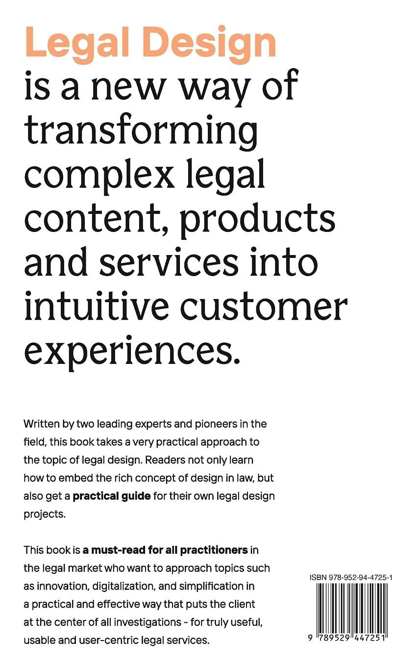 The Legal Design Book: Doing Law in the 21St Century image number 1