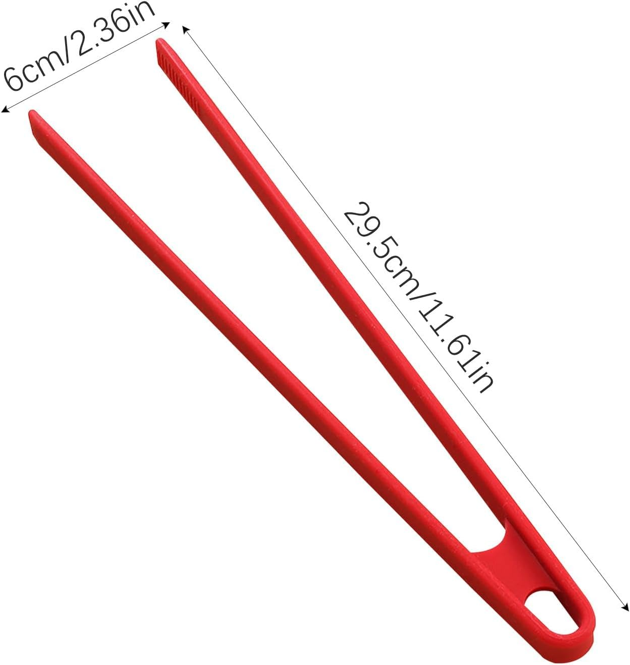 Silicone Kitchen Tongs | BBQ Kitchen Tongs,Non Scratch, Strong Grip Cooking Salad BBQ Grilling Tongs for Air Fryer, Barbecue and Salad - Black image number 7