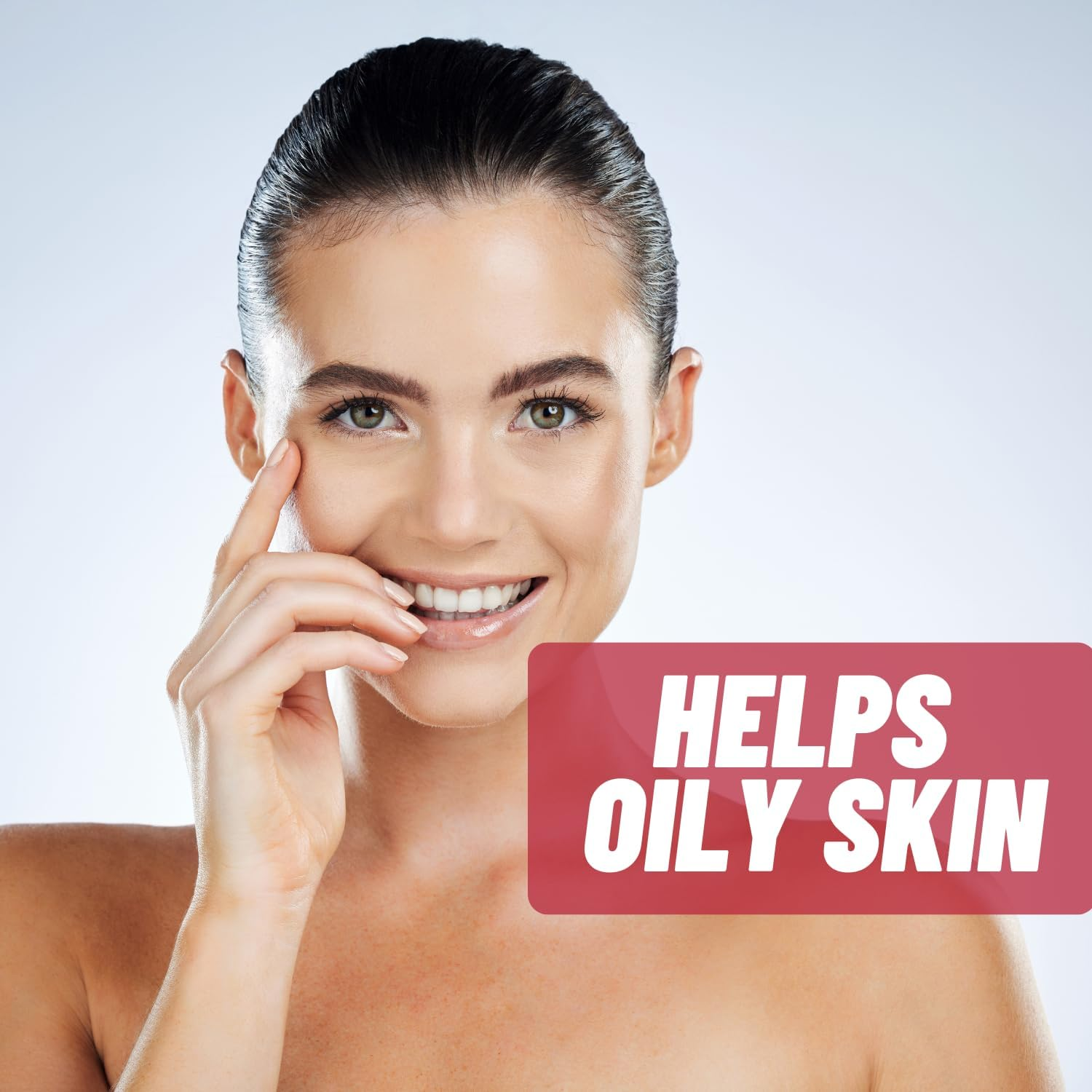 Acnetame Pills- Vitamin Supplements for Acne Treatment- Natural Clear Skin from Hormonal Cystic Pimples- Oily Skin Vitamins Pill for Women, Teen, Men, & Adults 60 Tablets