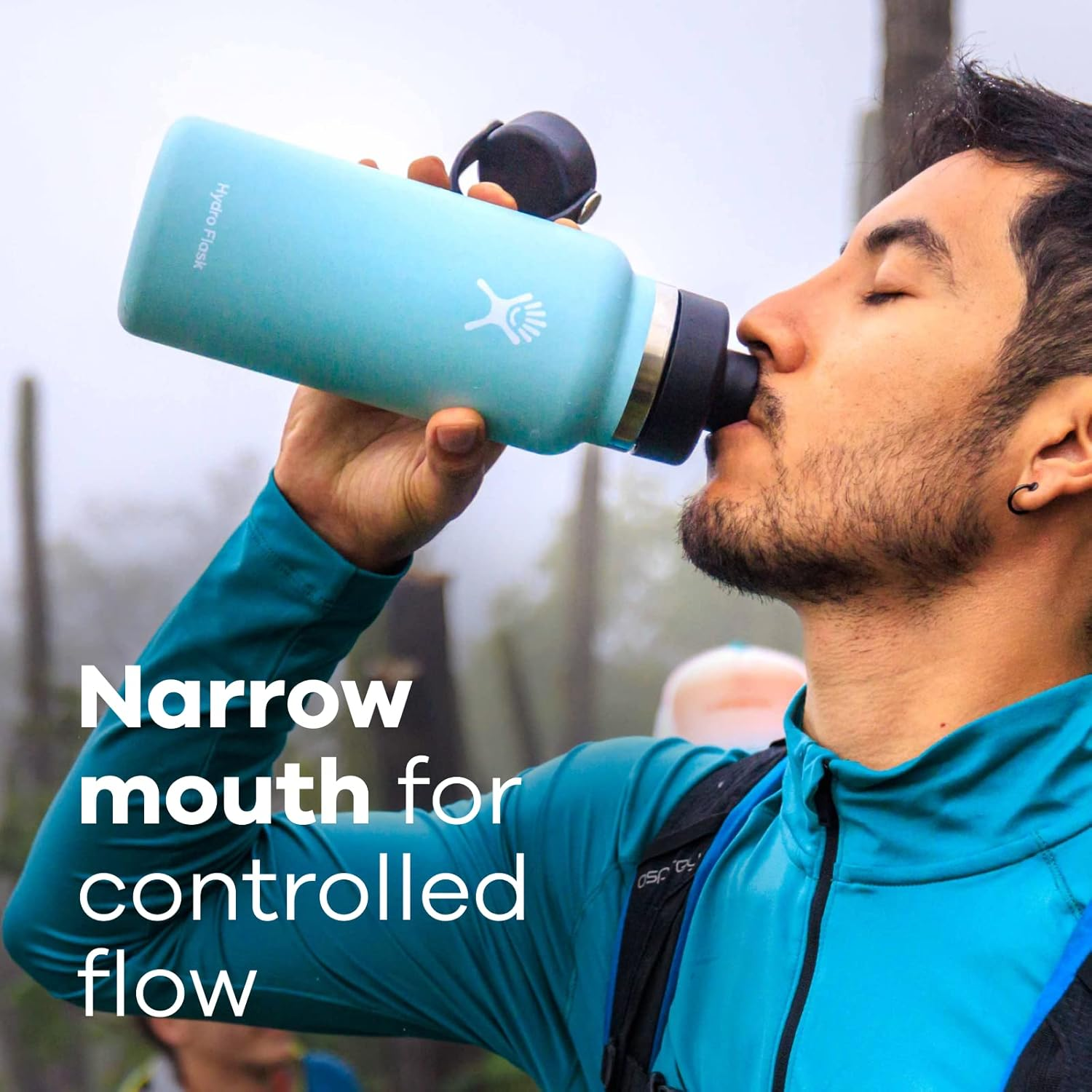 Hydro Flask Wide Mouth Sport Cap Black