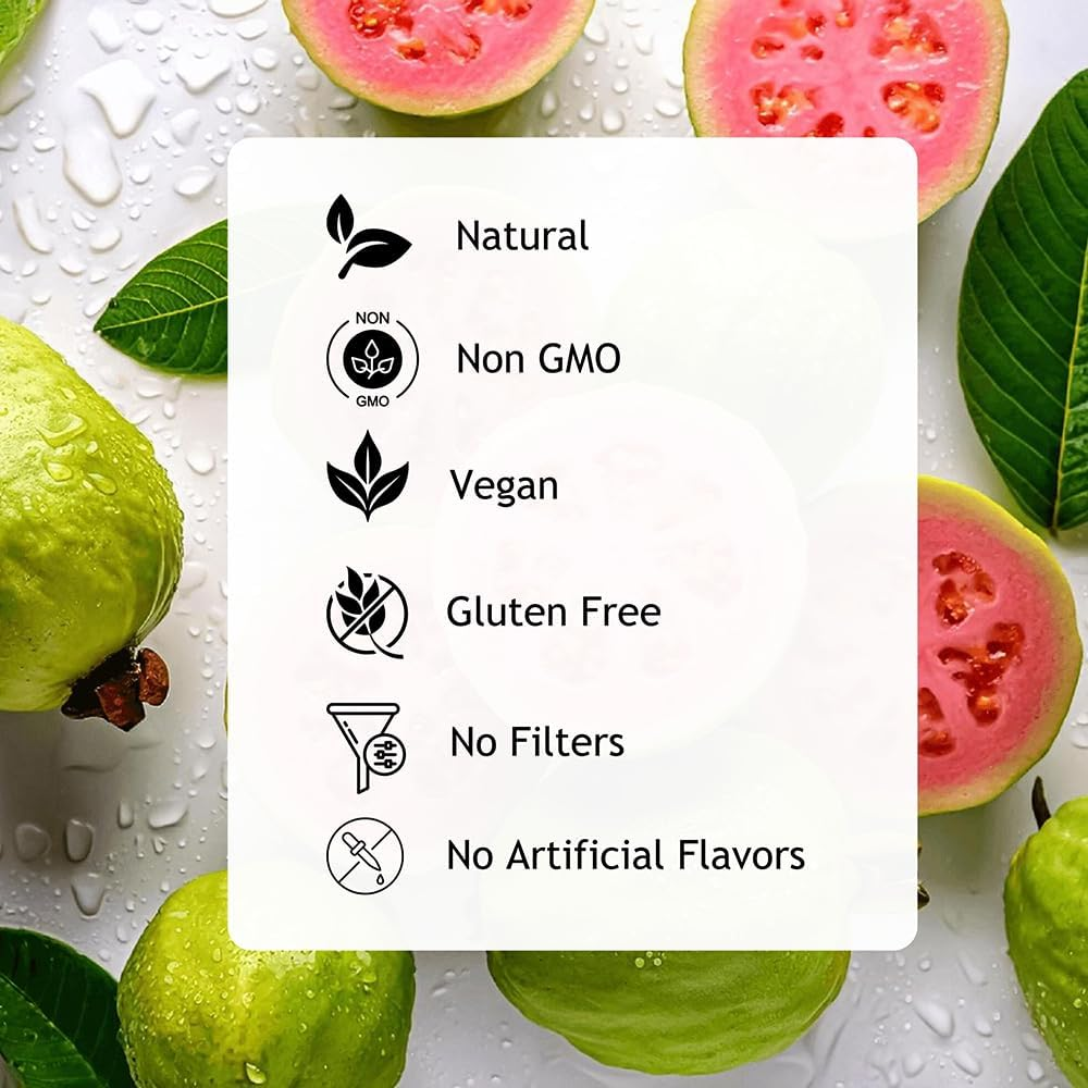 Pink Guava Powder 114 G | Instant Drink Mix Guava Powder for Juice, Cake | Gluten-Free, Natural, No Preservatives image number 3