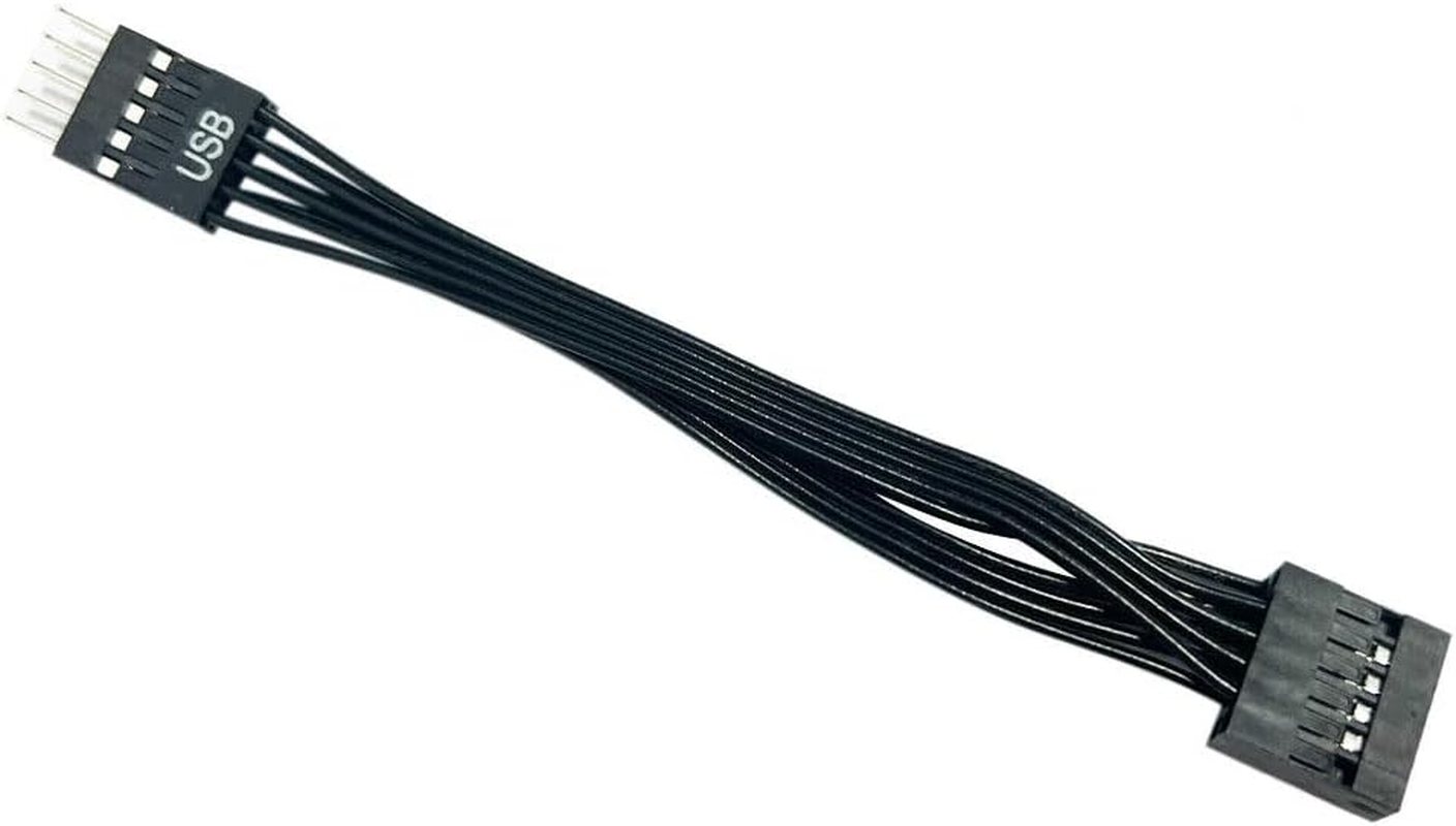 Zahara USB 11 Pin Female to 9 Pin Male Adapter Cable for Lenovo Motherboard