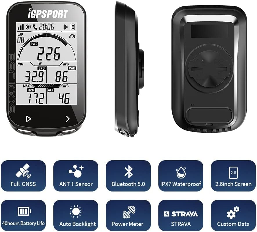 Igpsport BSC100S GPS Cycle Computer image number 2