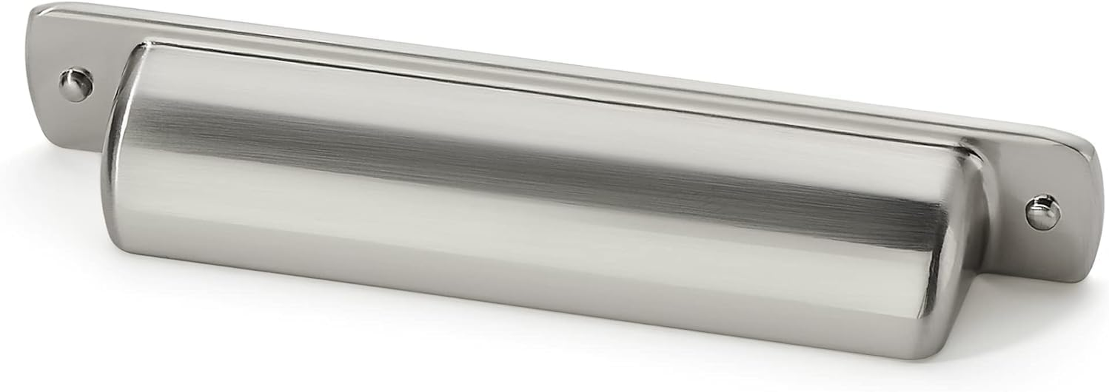 Khtumeware 10 Pack 3" Drawer Pulls Antique Brass Cabinet Cup Pulls Kitchen Hardware Cabinet Handles Drawer Handles Knobs 3 Inch Hole Center image number 6