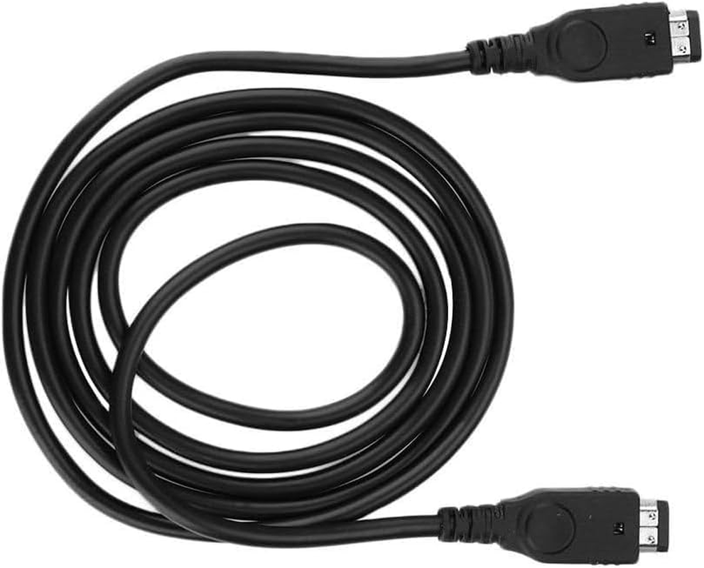 2Pcs GBA Link Cable, 2 Player Link Cable Connect Cord GBA Connection Line for Nintendo Gameboy Advance Sp/Gameboy Advance 3.94Ft image number 2