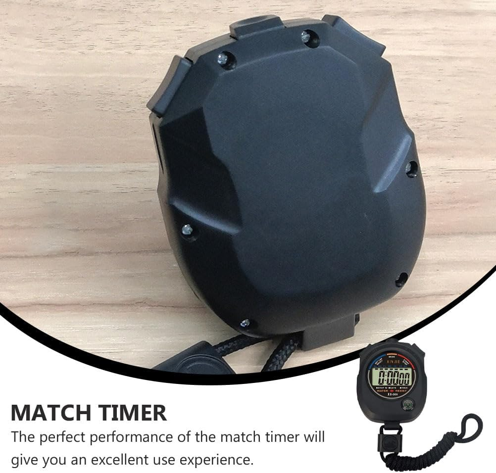 BESPORTBLE 12 Pcs Timer Stopwatch for Game Referees Watch Match Stopwatch Classroom Electronic Watch Workout Game ES Running Handheld Abs image number 6