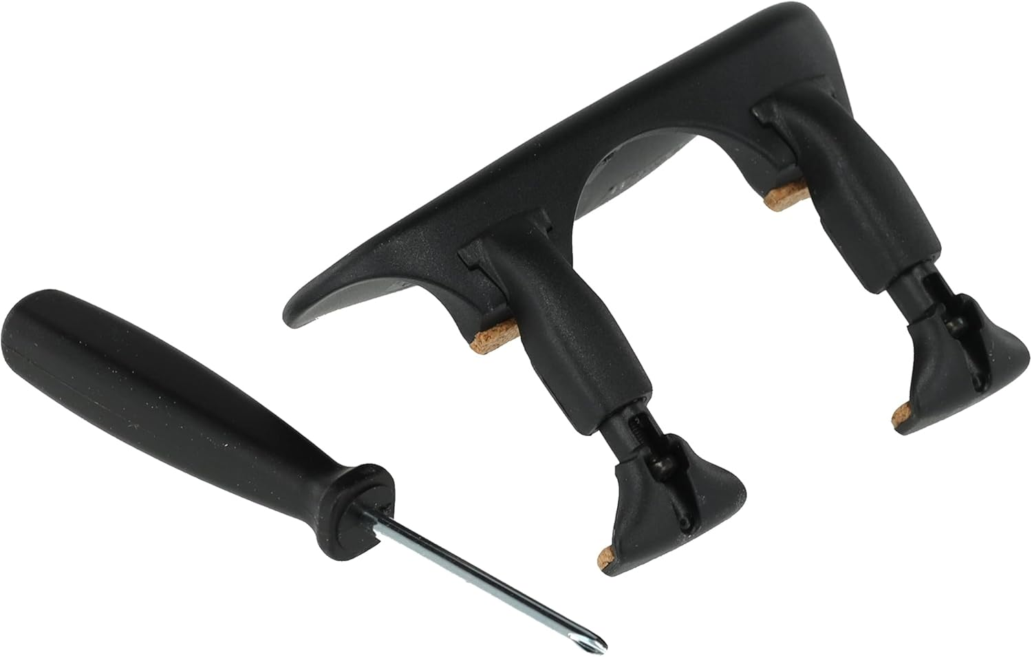 Wittner 7446E 1/2-1/4 Size anti Allergy Violin Centre Fit Chin Rest image number 5