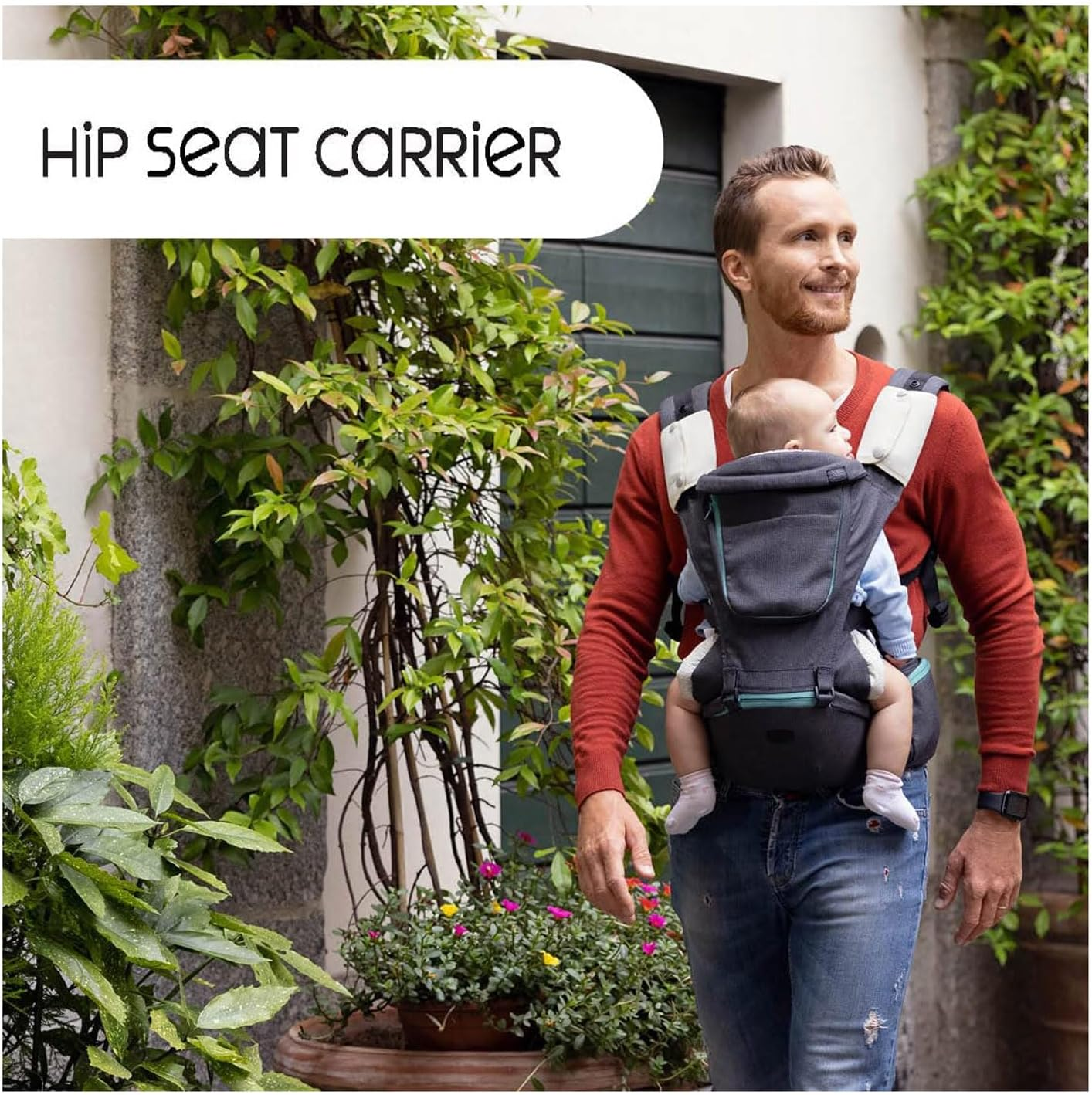 Chicco 3In1 Hip Seat Carrier - Denim image number 3