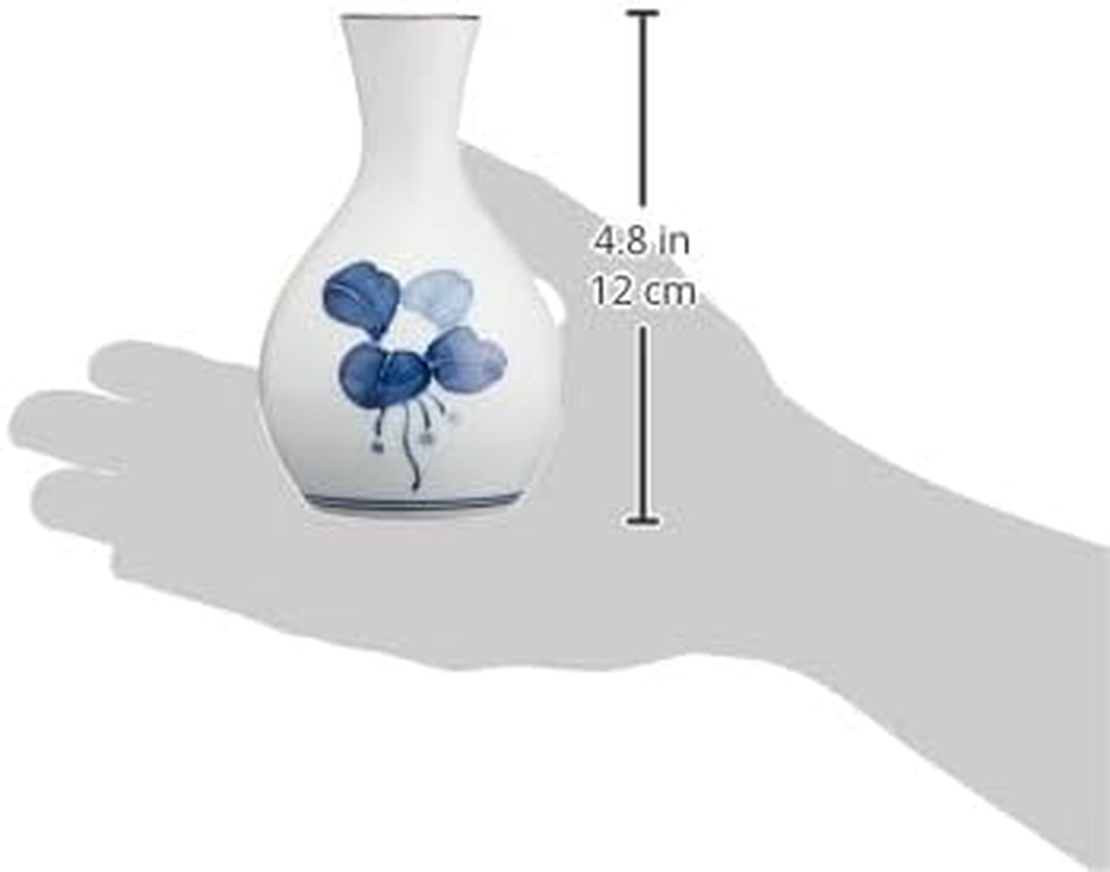 Hasami Ware 99586 Tokuri Sake Capacity: Approx. 6.1 Fl Oz (175 Ml), Manryo Pattern, Dishwasher Safe, Made in Japan image number 1