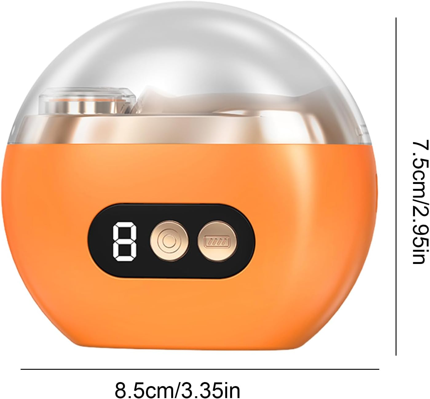 Electric Nail Clipper, USB Rechargeable Fingernail Cutter, 2.95X3.35 Inches, 3-Speed Setting, LED Light, Portable Design, Ideal for Home, Salon, Elderly, Seniors, Baby Care, Travel image number 1