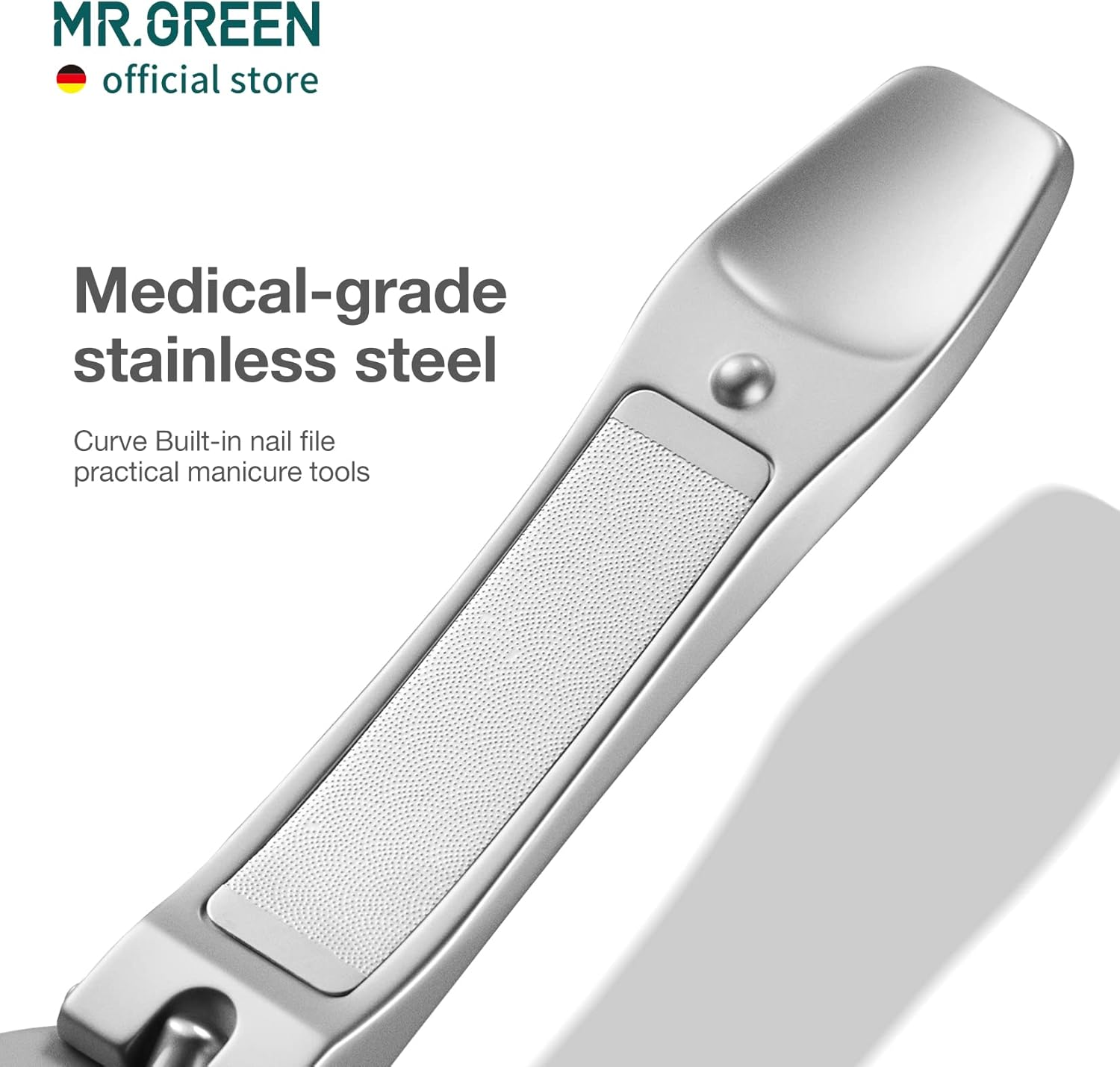 MR.GREEN Nail Clippers Simplicity and Fashion Fingernail Clippers Nail Cutter Stainless Steel Nail Scissors with Nail Files Multicolored image number 5