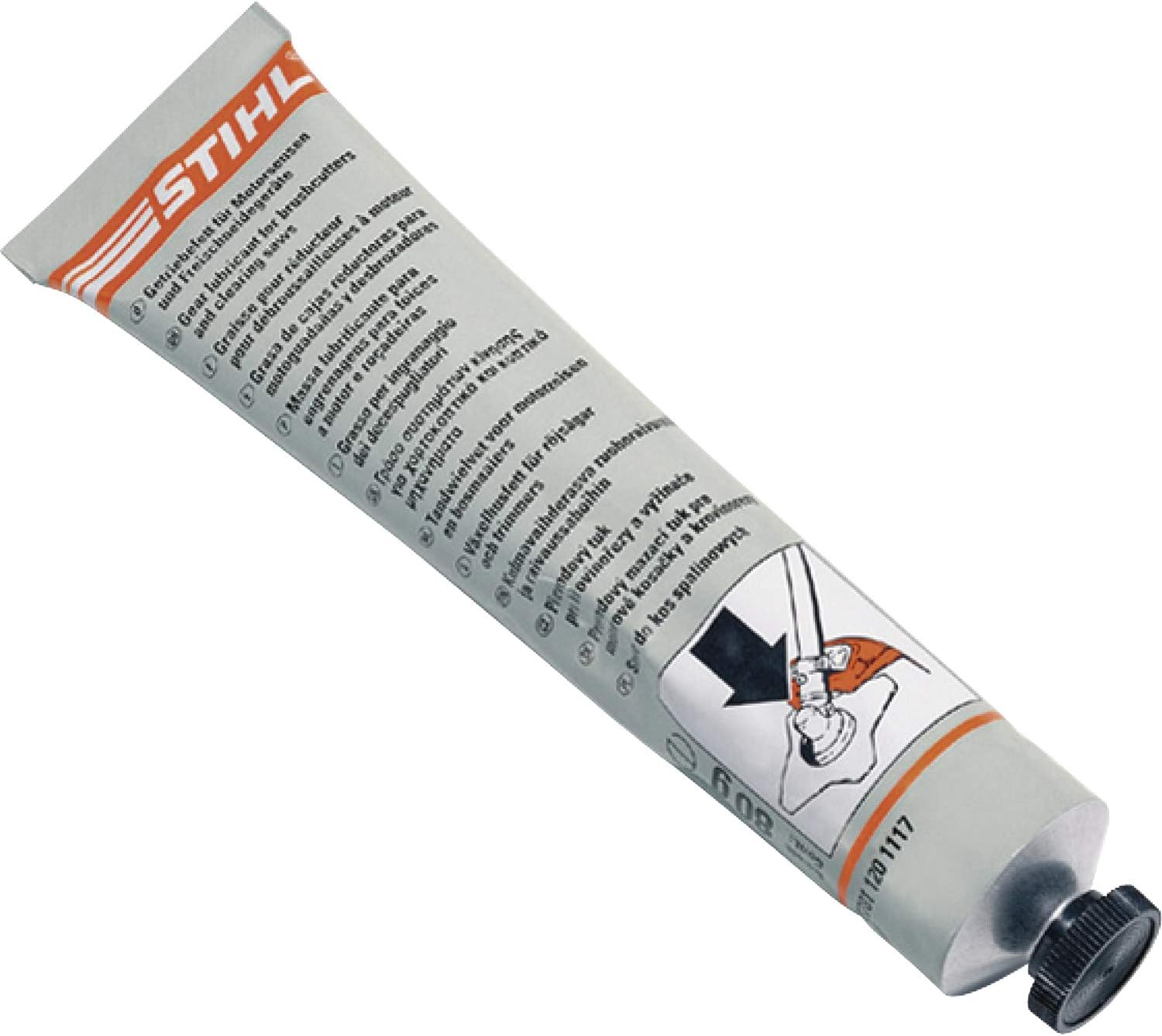 Stihl Heavy-Duty Gear Lubricant for Brush Cutters and Saws, 80-G Tube, 0781 120 1117 image number 1