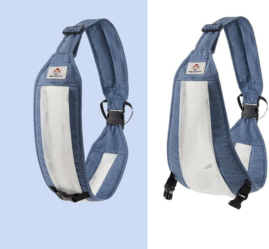 Baby Toddler Sling Carrier Lightweight Hip with Seat for Toddler, Slings Carrying Non-Slip Side Big Kid Holder Chest Wrap 6-48 Months Infants & Toddlers (14-45 Lbs) Breathable Portable for Travel