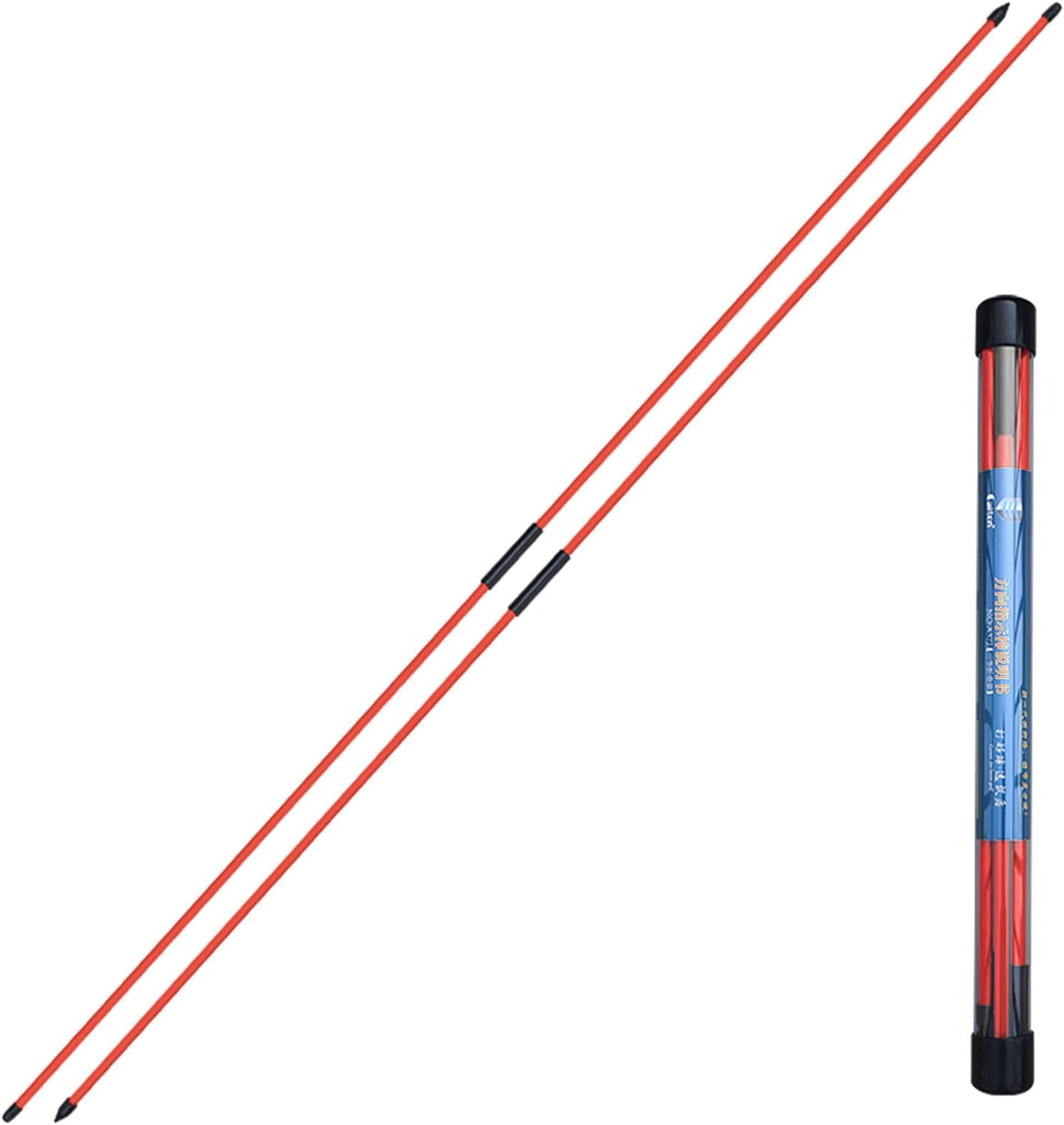 Staright 2Pcs Folding Golf Alignment Sticks Golf Indicator Golf Training Equipment Accessories