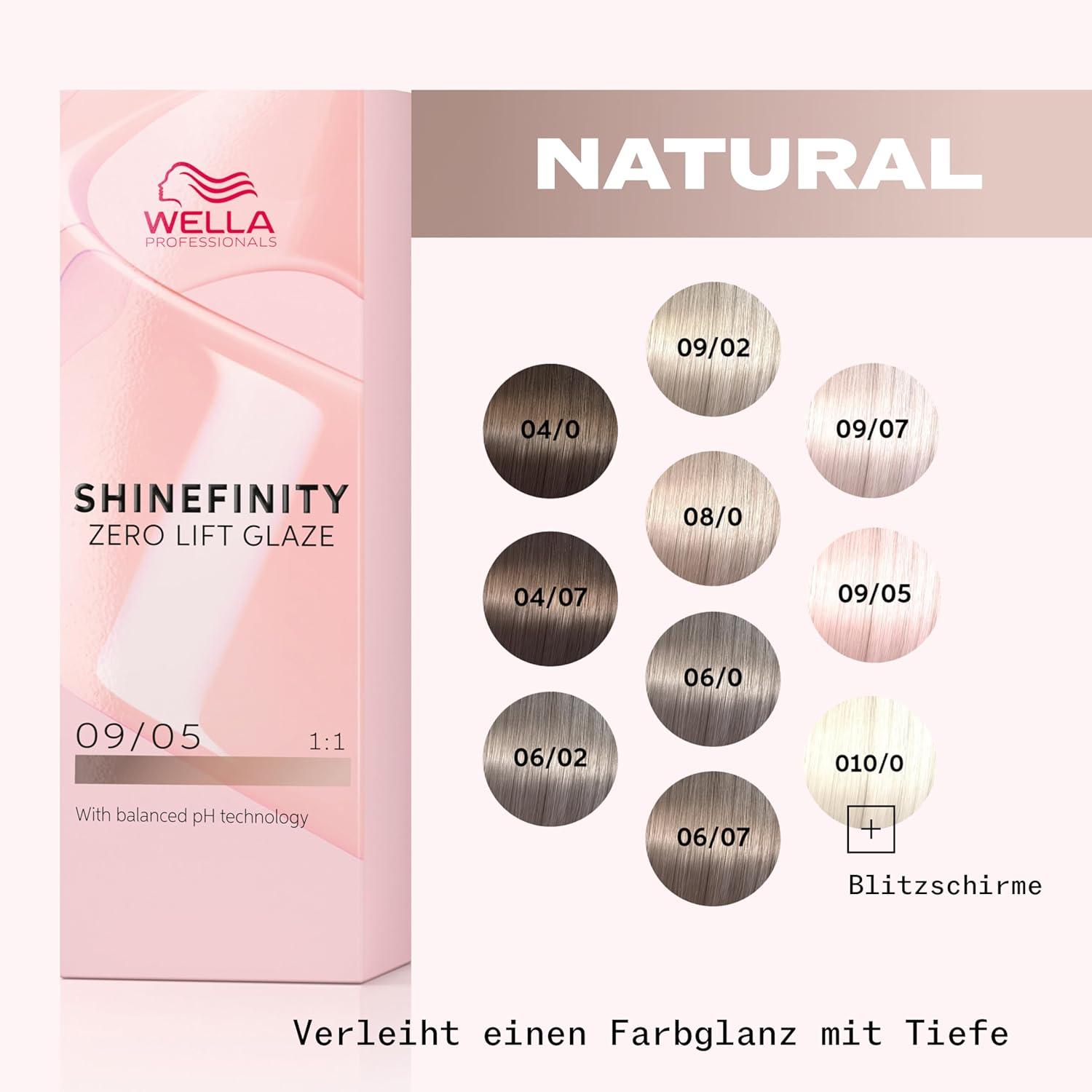 Wella Professional Shinefinity 09/05 60 Ml Shade Silk Blush image number 2