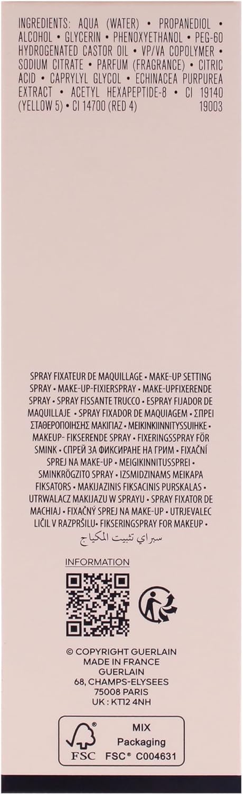 Parure Gold Setting Mist by Guerlain for Women - 1 Oz Mist image number 4