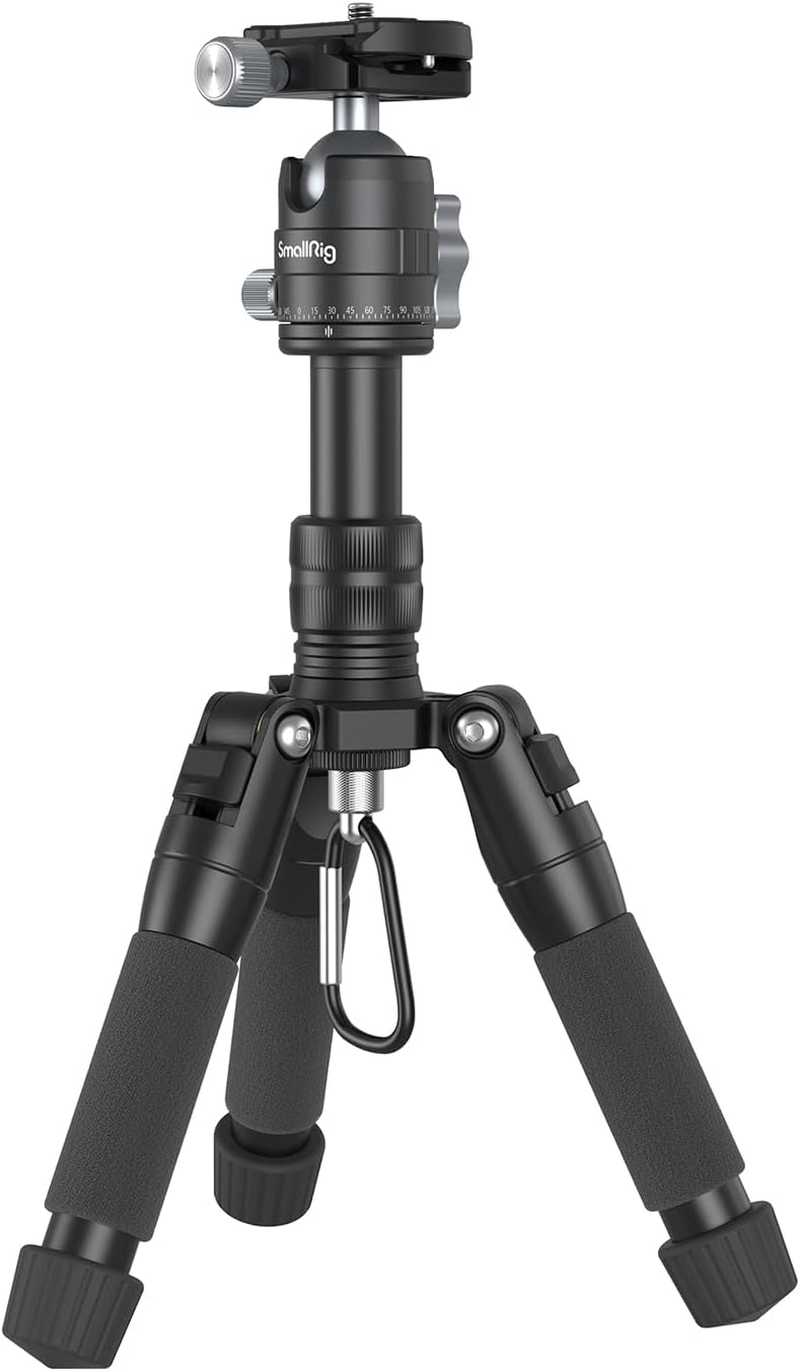 Smallrig Aluminum Mini Tripod 20 In/ 52 Cm Desktop Tripod with 360&deg; Ball Head, Compact Desktop Tripod for DSLR Camera Video Camcorder, Load up to 13Lb/6Kg-4289 image number 5