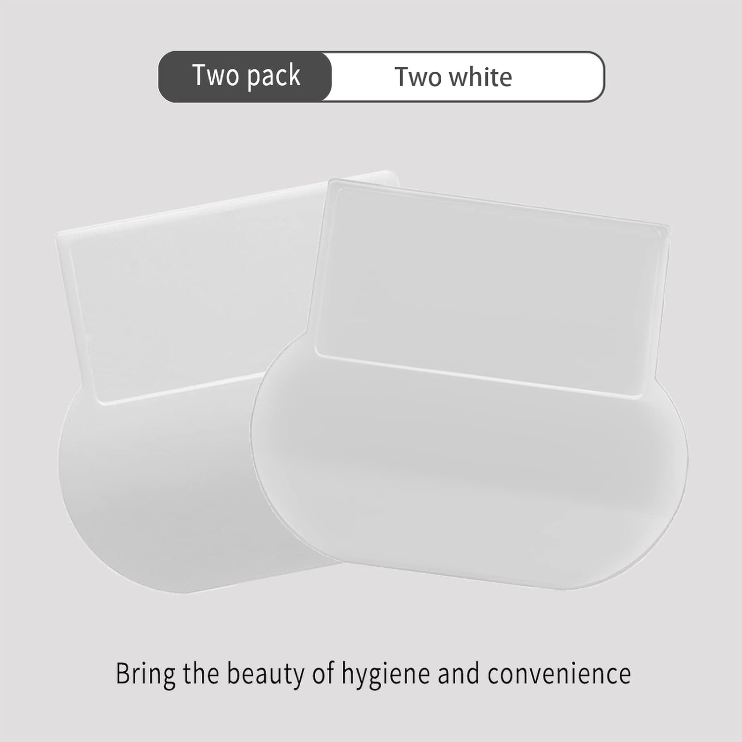 2-In-1 Toilet Lid & Seat Lifter - Avoid Touching, Ideal for Home, Office, Hotel - White