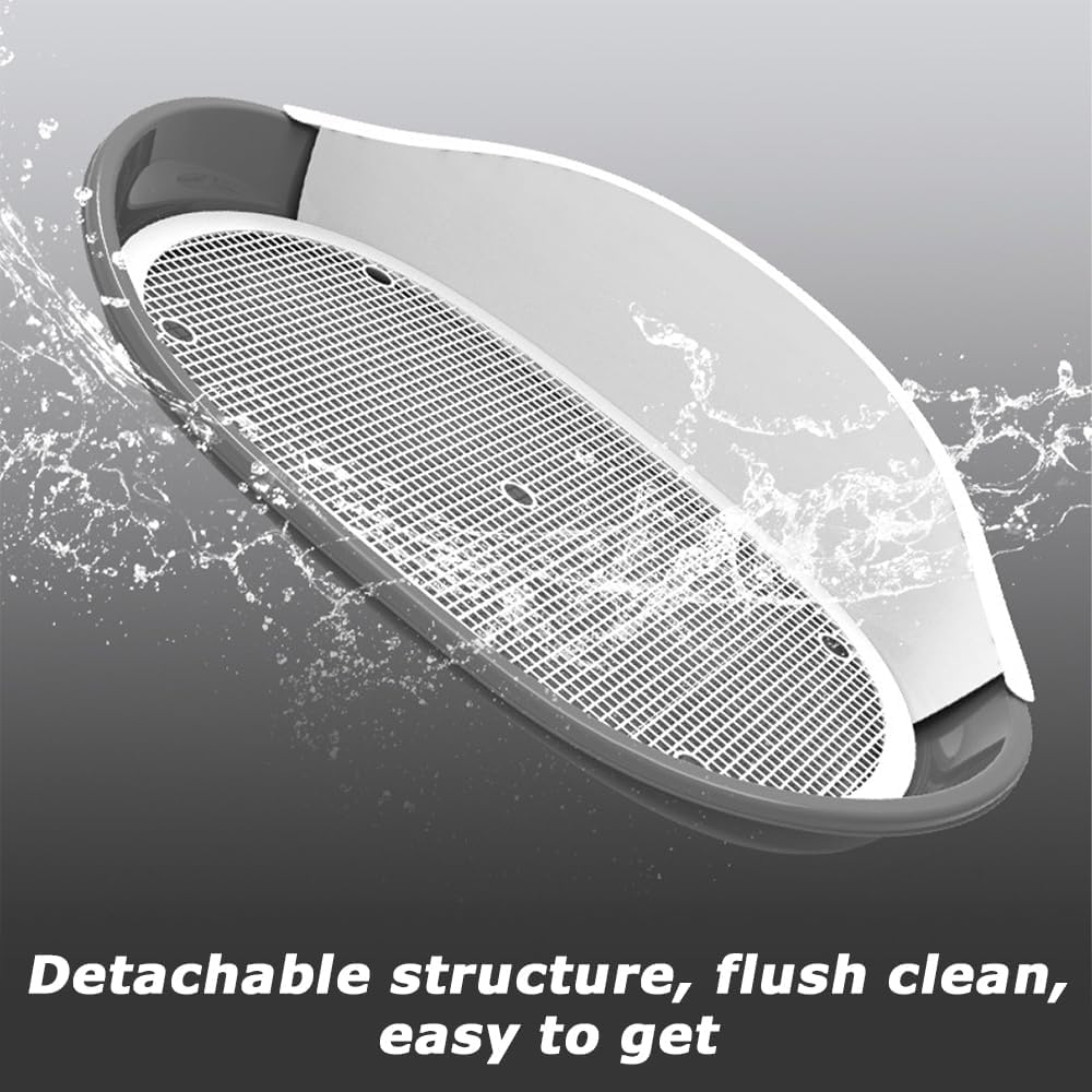 Dogs Potty,Large Ndoor Toilet,Puppy Toilet,Dog Pee Training Tool,For Large Dogs Indoor Potty Mesh Pad,Easy to Clean Pet Toilet Washable,Detachable Structure Stable image number 5