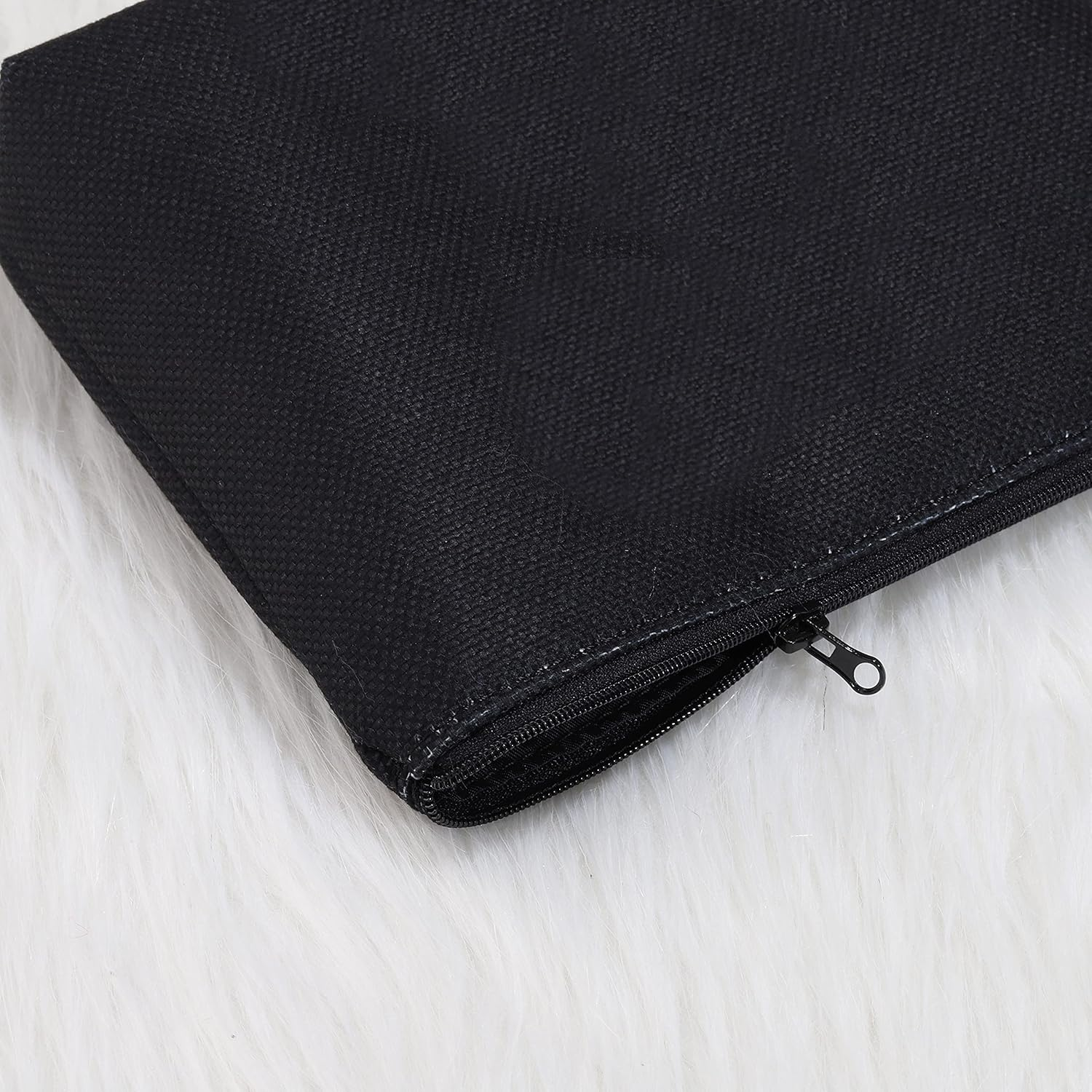 JINUP Dog Groomer Grooming Gift Best Fluffin' Groomer Ever Makeup Cosmetic Zipper Bag Pet Groomer Tool Kit, Fluffin' Groomer Black Bag, image number 2