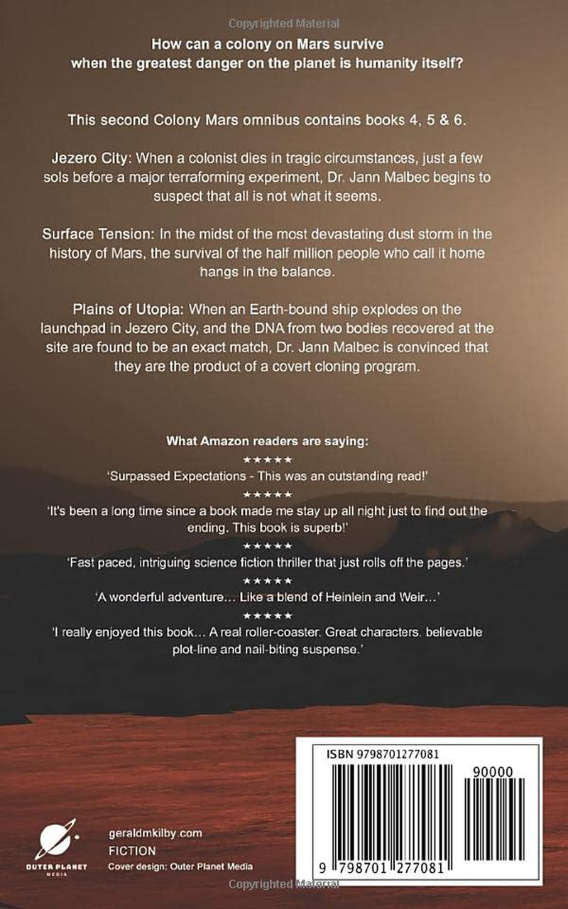 Colony Mars: Books 4-6 image number 1