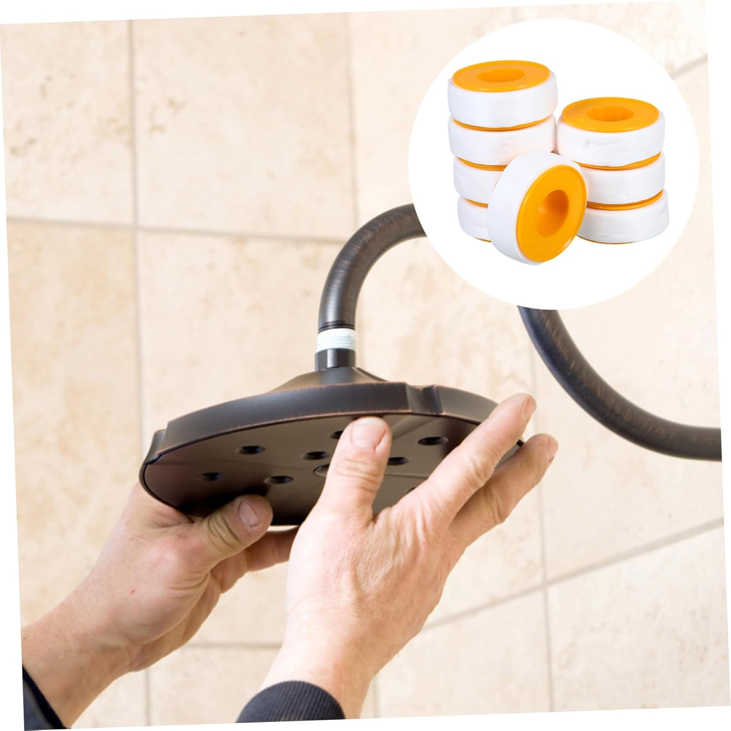 8Rolls Thickened Adhesive Tape Sealant for Leak Repair Alternative Multi-Use Outdoor Sealing image number 6