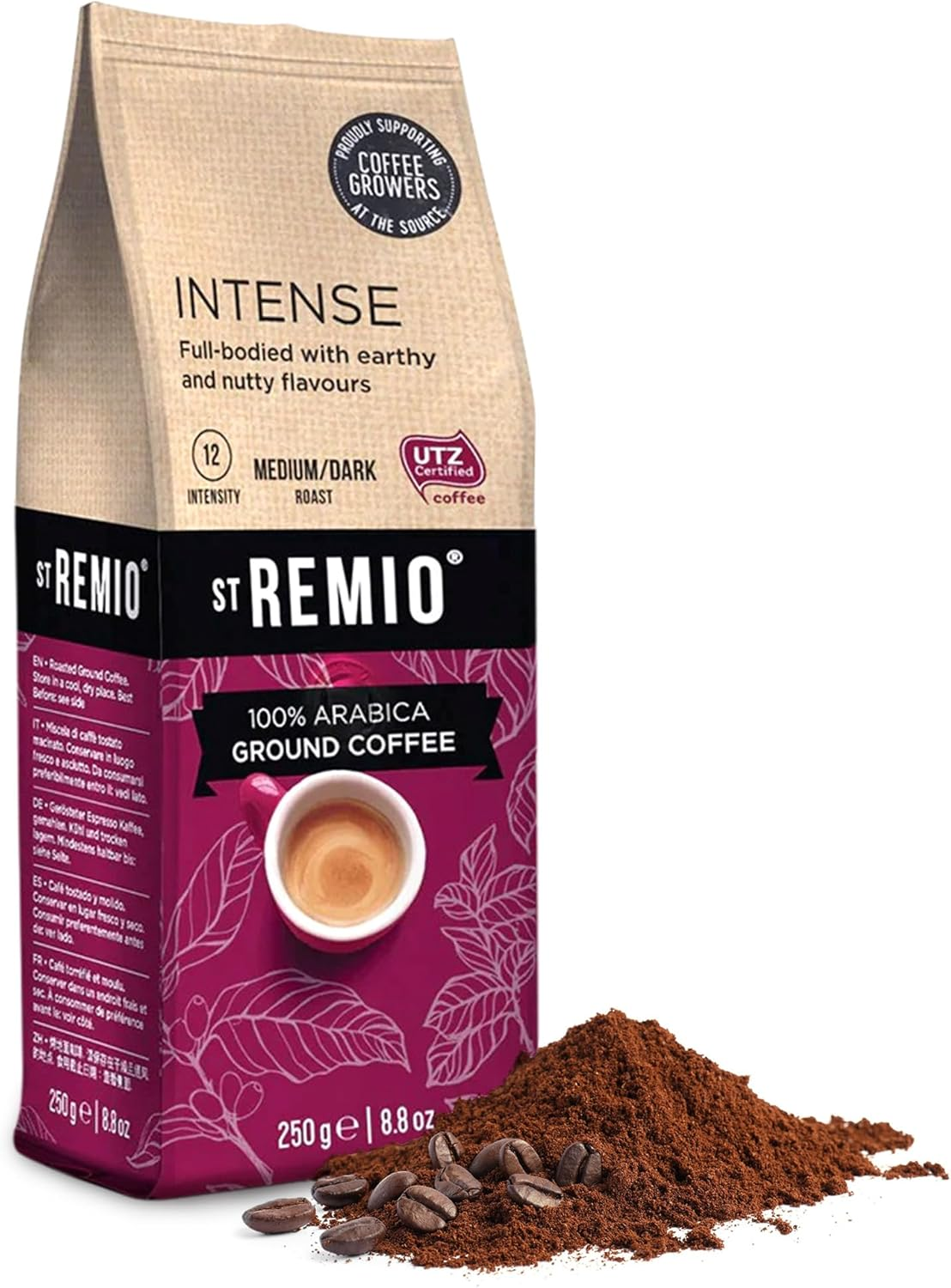 St Remio Coffee Ground INTENSE 250G