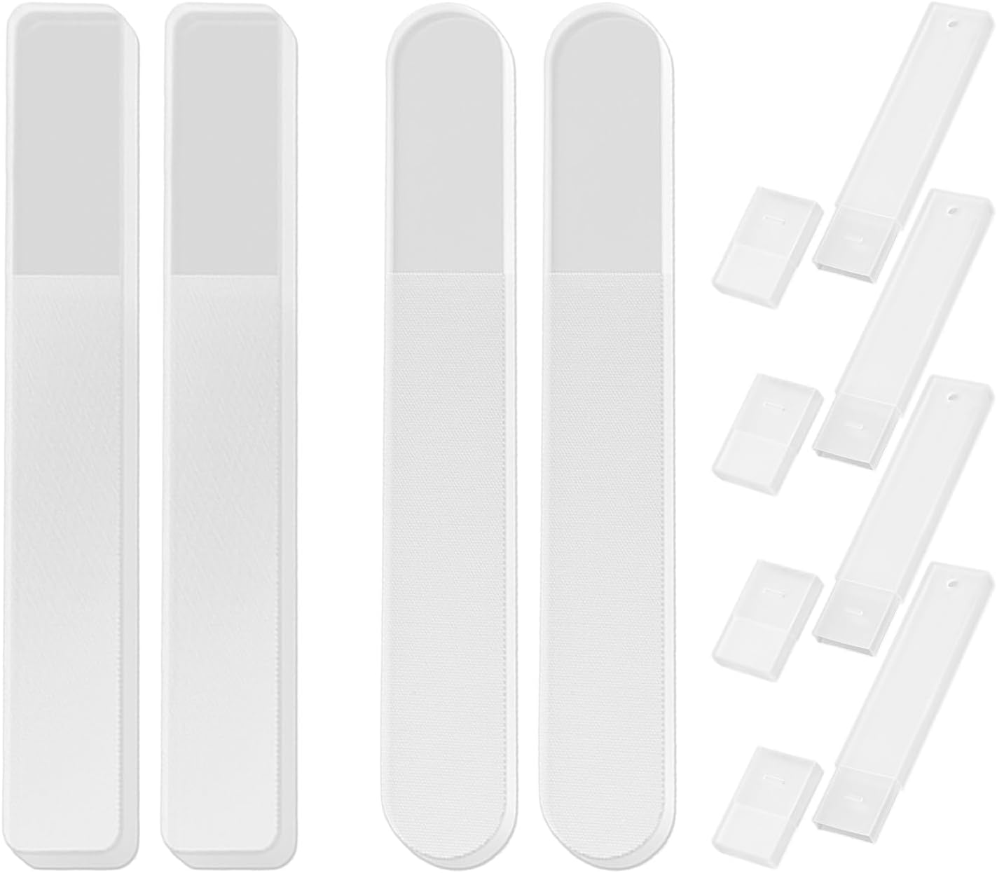 4-Piece Nail File with 4 Piece Storage Box, Nail Polishing Tools, Nail Art Tools, Nail Care Tools image number 1