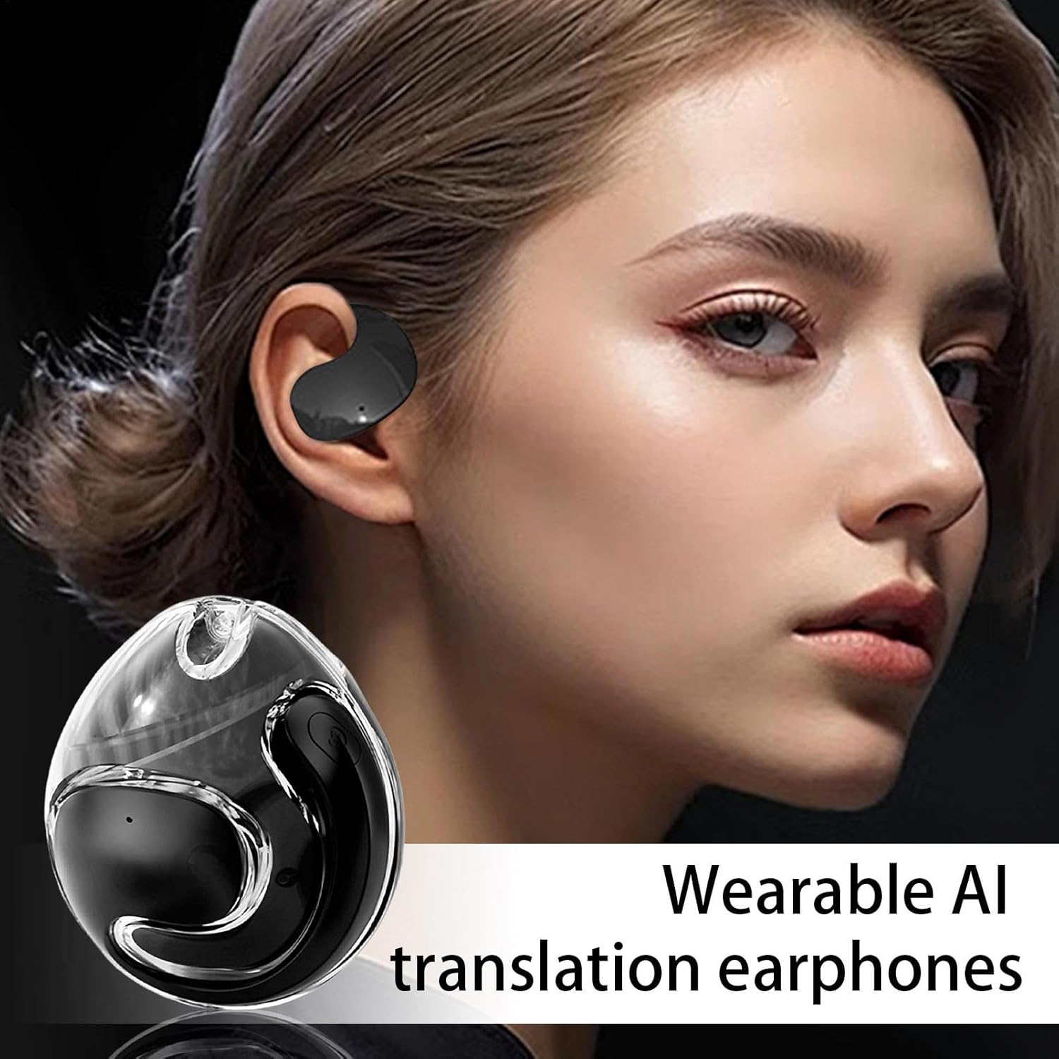 AI Translator Earbuds | Business Learning Earphones | Translation Earphones for Business, Real-Time Translation Device image number 2