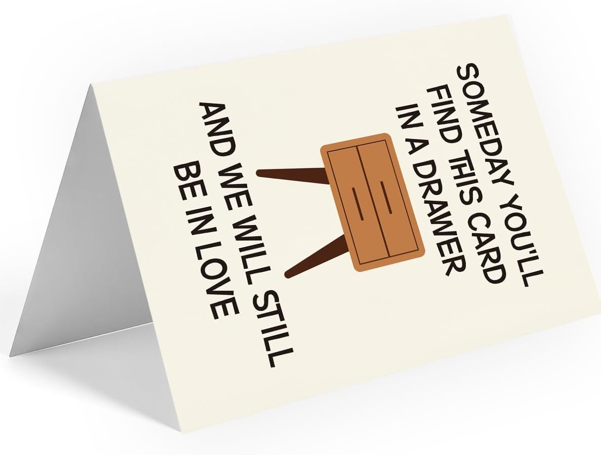 Wowbefun Funny Birthday Card & Gifts for Husband Boyfriend Him, Happy Anniversary Card & Gifts, Valentine Day - C Style image number 4