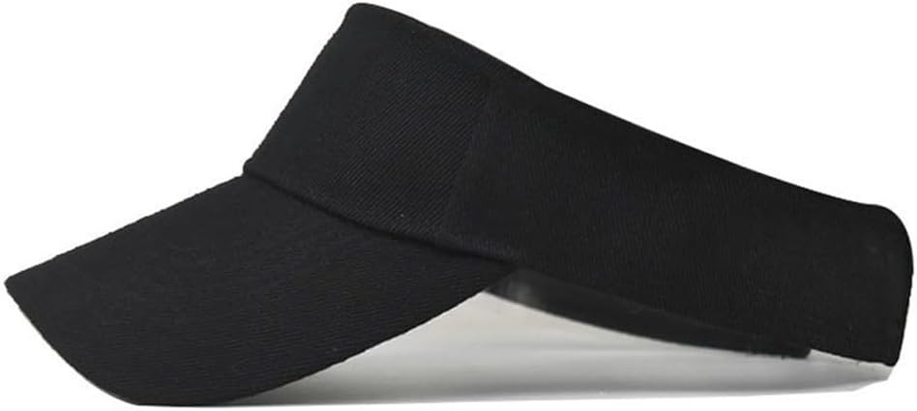 Sport Sun Visor Hats Cotton Outdoor Tennis Running Visors Caps Empty Top Adjustable Baseball Beach Cap for Men Women image number 1