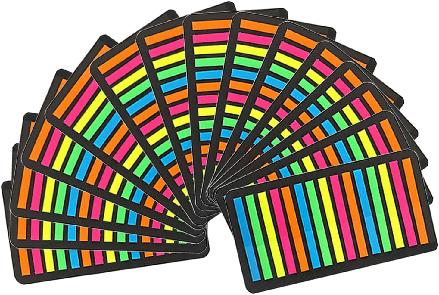 Transparent Sticky Tabs, Thin Index Highlighter Strips Tape, Annotation Page Markers, Scores-Marks, Book Marking Sticker for Office School Supplies (10 Pads X 300Pcs)