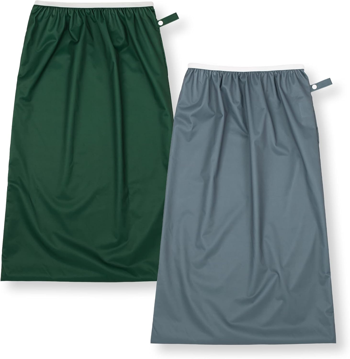 Nora'S Nursery Pail Liner for Cloth Diapers - Reusable and Washable - Fits All Standard Diaper Pails - Waterproof Pail Liner with Strap for Diaper Pails, Laundry & Kitchen Garbage Cans (Garden - 2 Pk)