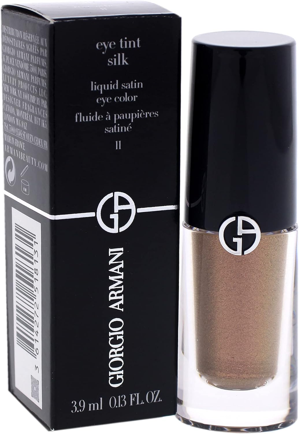 Giorgio Armani Eye Tint Liquid Eye Color - # 11 Rose Ashes (Silk-Satin) 3.9Ml image number 2