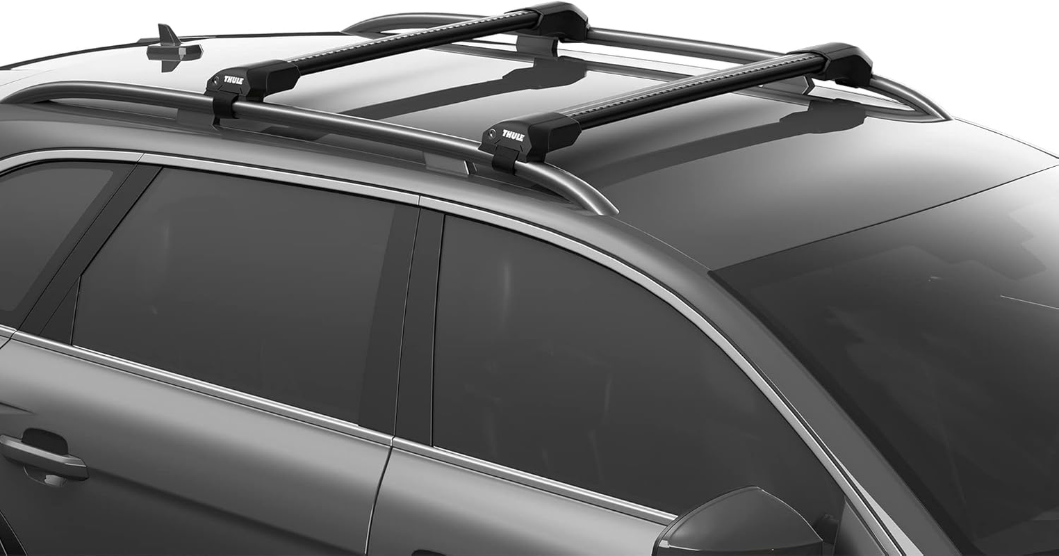 Thule 721300 EVO Wingbar Edge Roof Bar, 86 Cm Length, Aluminium image number 3
