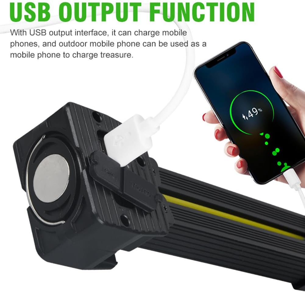 Portable LED Posing Lamp for Fitness | Gym Lamp for Posing & Bodybuilding | Rechargeable LED Posing Light with 180&deg; Fold & Dimming | Ideal for Studio, Outdoors, and Home Use image number 4