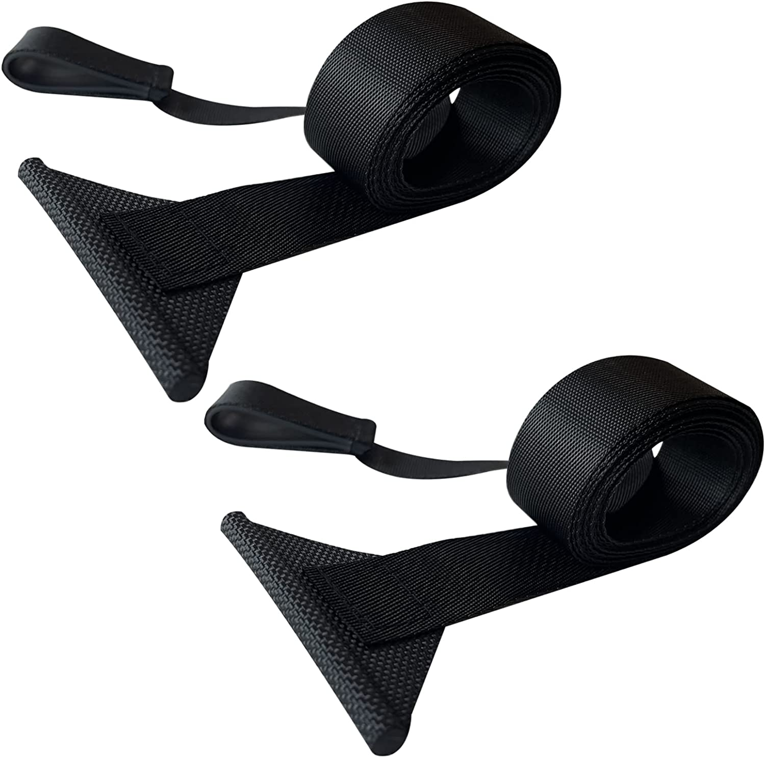 Dulepax RV Awning Pull Straps, 96 Inches Long Straps with Welding Polycord Technology. Universal Patio Awning Pull Straps (2 Units) Black image number 3