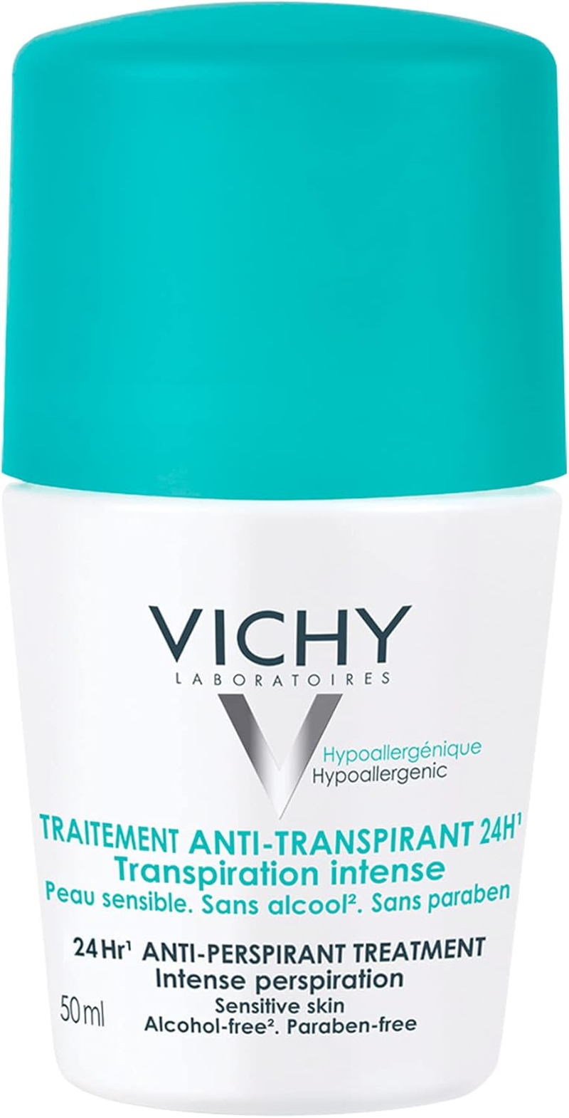 Vichy Intensive Anti-Perspirant 48 Hour Roll-On Deodorant 50 Ml image number 3