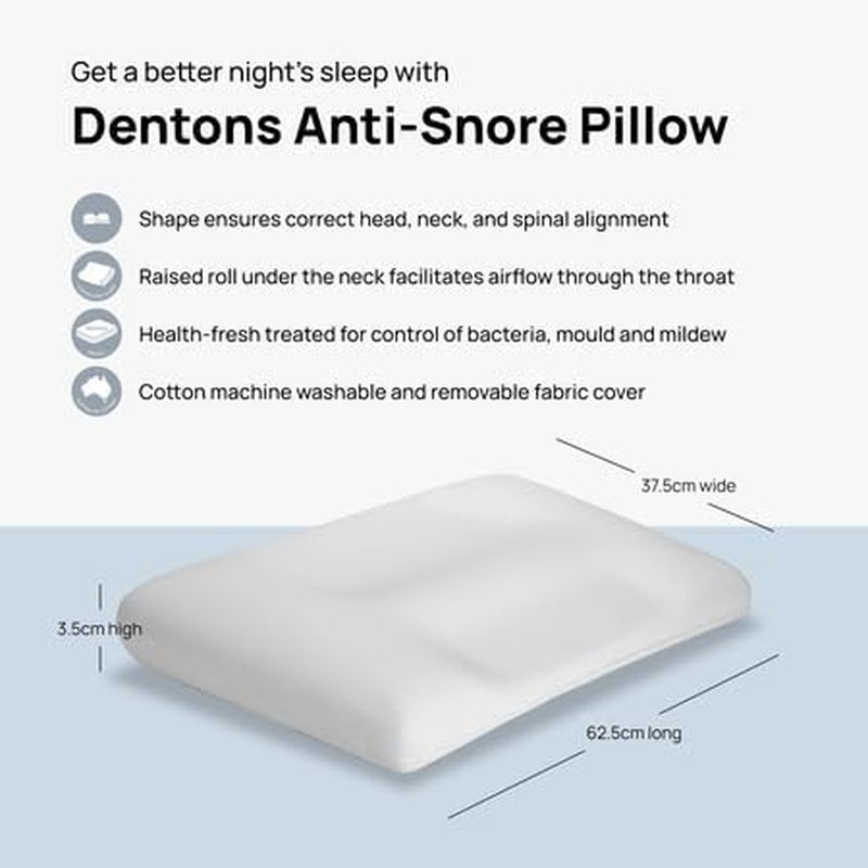 Dentons Pillows - Anti-Snore