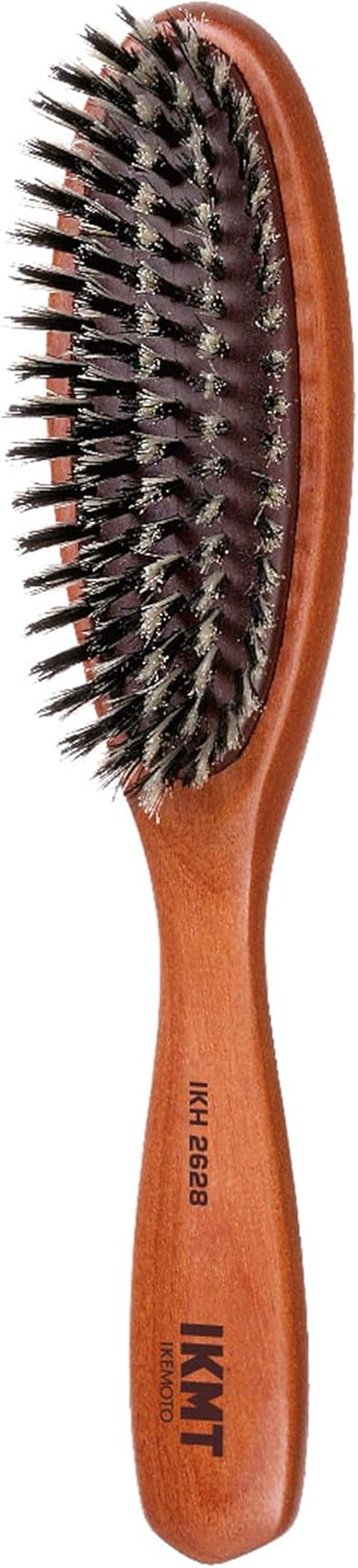 Ikemoto Brush IKH2628 Hair Brush/Ikmt Brushing Brush (Large) Hair Stiffness: Soft (S) Made in Japan image number 2