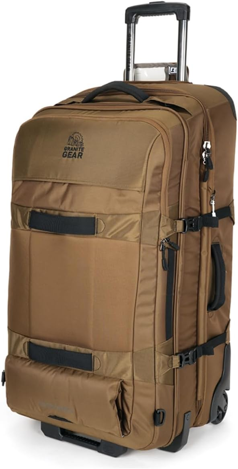 Granite Gear Water-Resistant Wheeled Duffle Suitcase &ndash; Large Check-In Softcase Luggage with Backpack Straps and Rolling Wheels for Travel image number 3