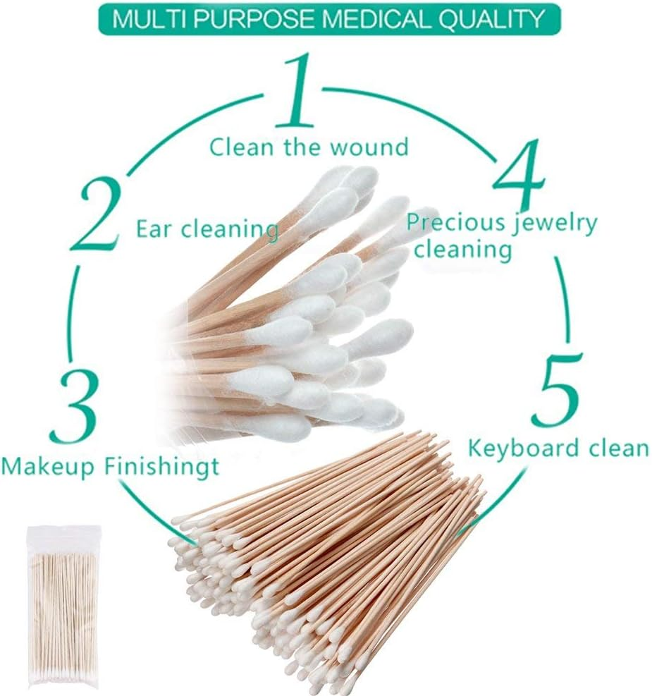 Neckline Slimmer & Toning Massager System, Double Chin Remover Facial Neck Line Exerciser Chin Massager, Face Lift Thin Jawline Double Chin Reducer, 100 Pcs Cotton Swabs, Workout for Men and Women image number 1