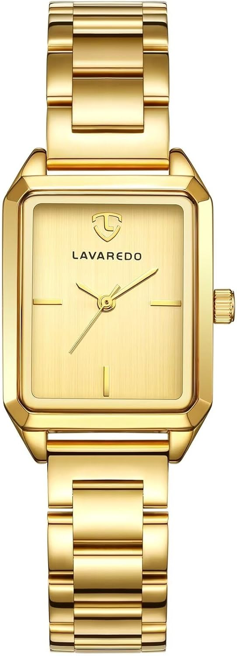 Gold Watches for Women, Dainty Womens Watch, Luxury Ladies Wrist Watches with Stainless Steel & Japanese Quartz Movement, Daily Waterproof Watches, a Great Women